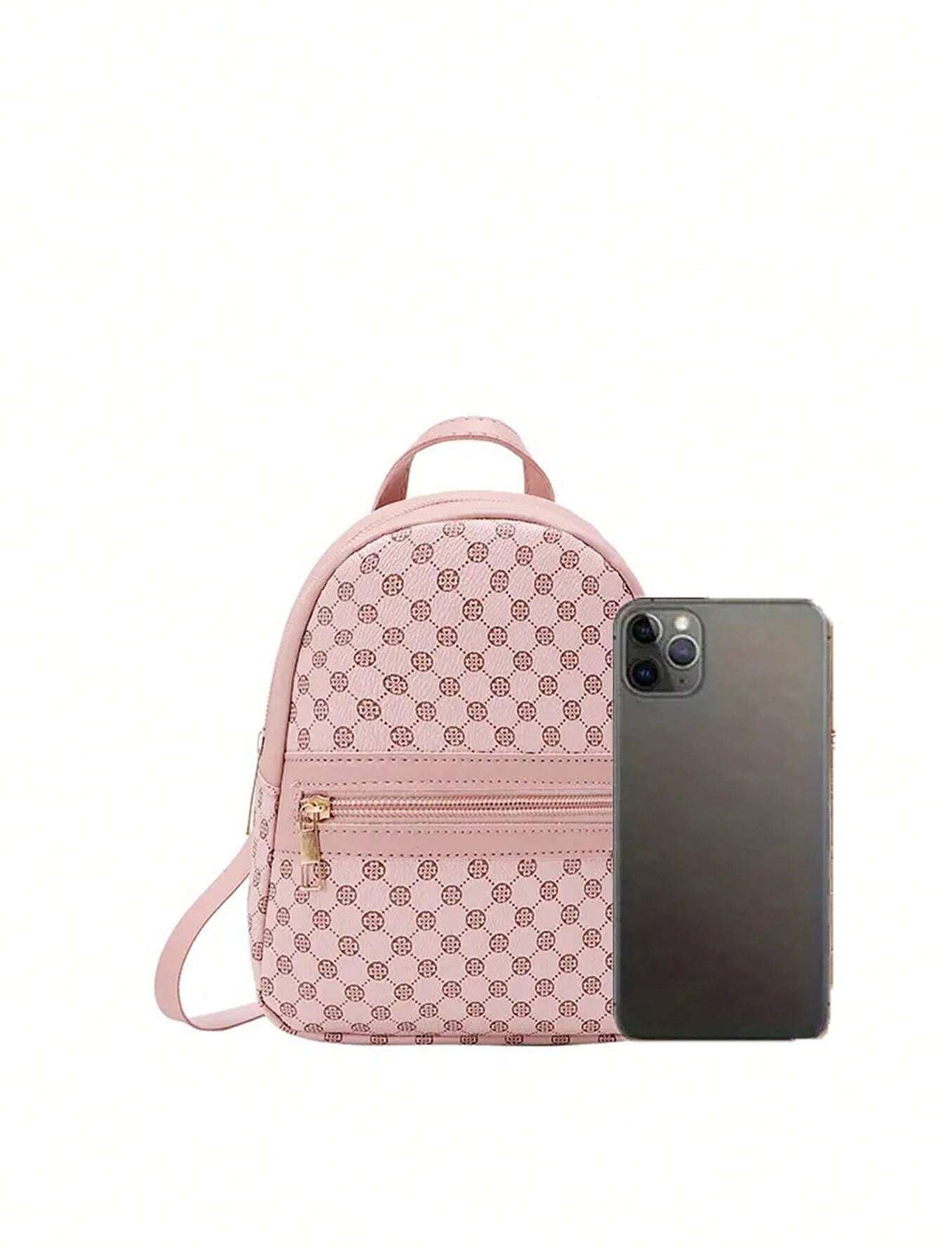 Fashionable Printed Backpack