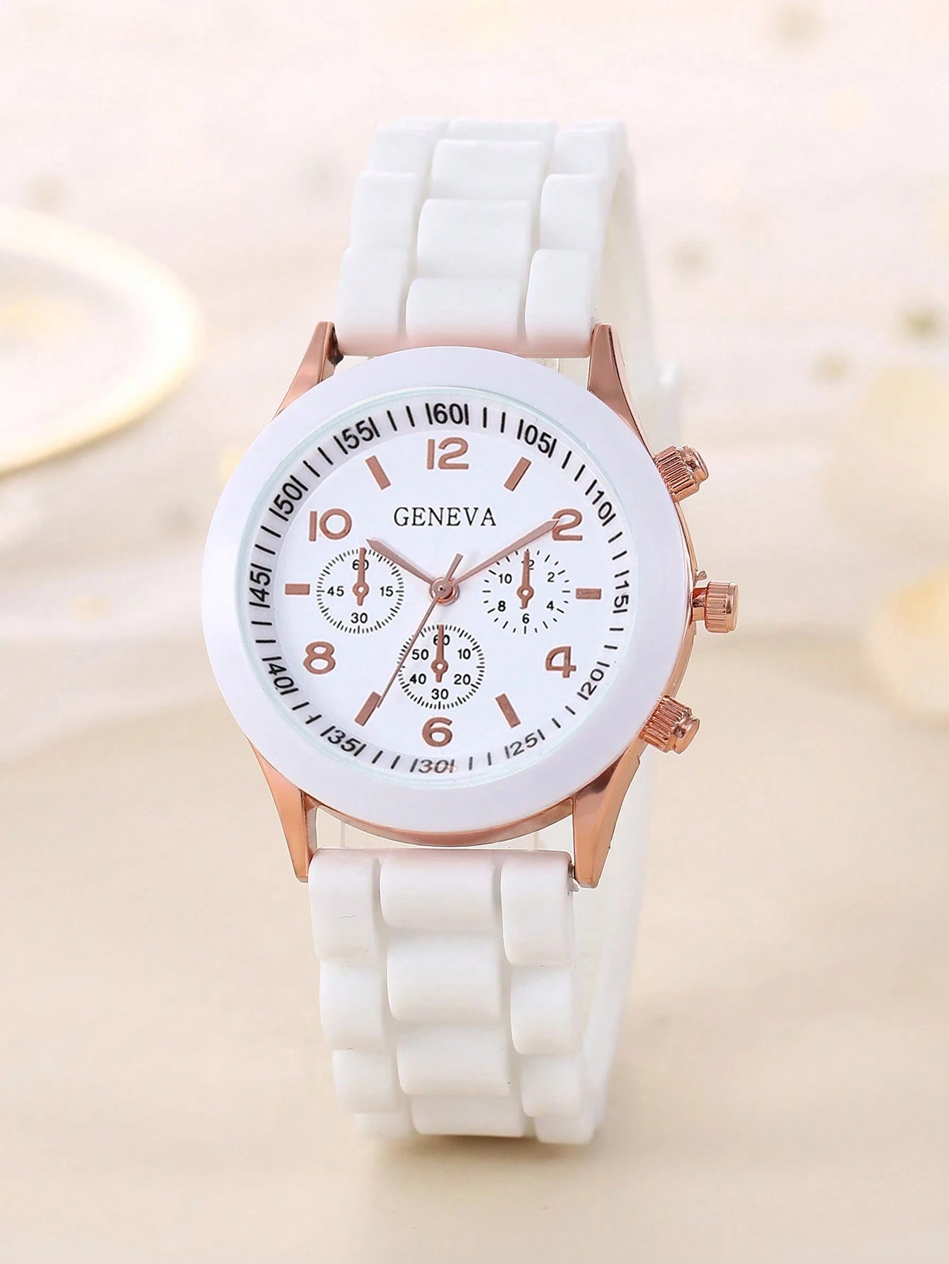 5Pcs Cute Silica Gel Quartz Girls Watch Necklace Bracelet Earrings Jewelry Set Girl Gift Halloween Gift Christmas Carnival School Life