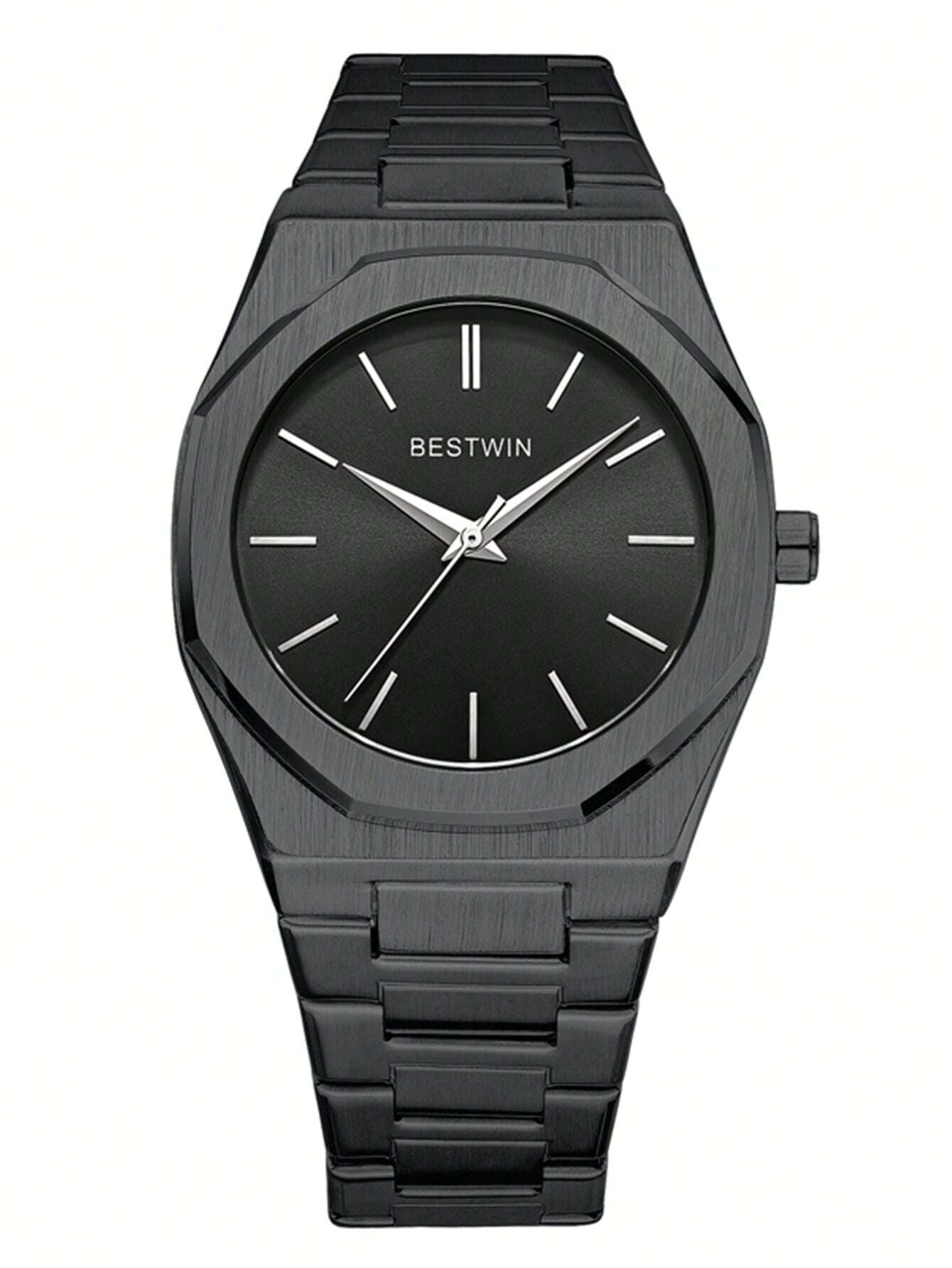 GORBEN Men round Pointer Quartz Watch Father