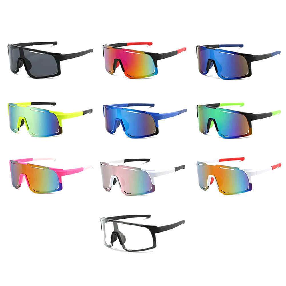 Polarized Cycling Sunglasses UV Protection Windproof Glasses for Men Women Polarized Lens Road Riding Bike Sport Glasses Eyewear