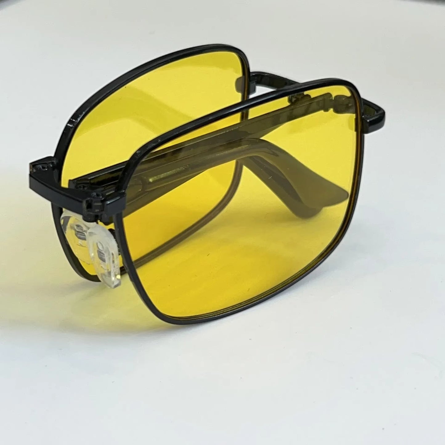 UV400 Polarized Sunglasses Man Portable Foldable Shade Windshield Avoid Flying Insects Photochromic Eyeglass Bicycle Accessories