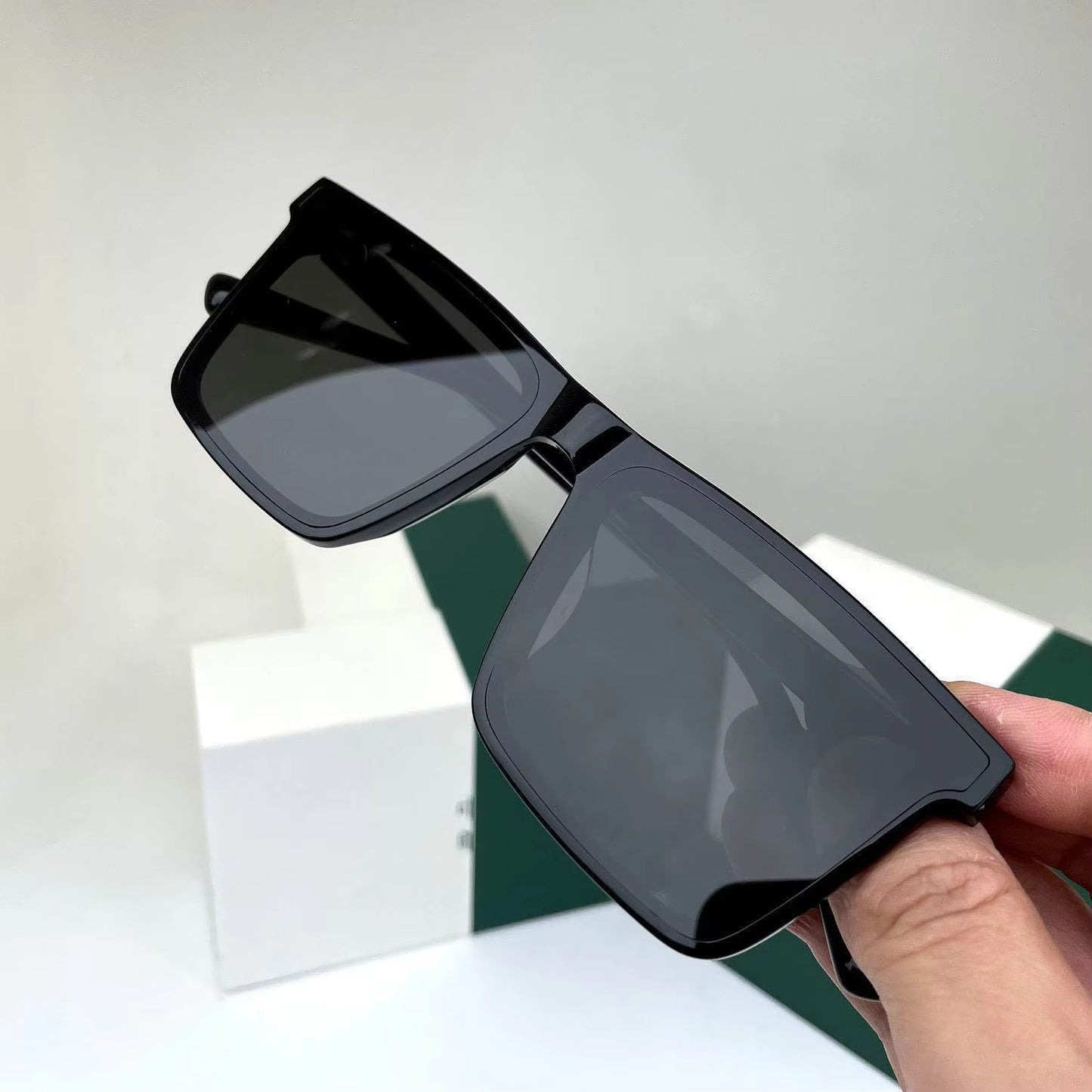 2022 New Sunglasses Men'S Driving Anti-Uv Sunglasses Concave Shape Ladies Long Frame Sunglasses Gafas De Sol Hombre