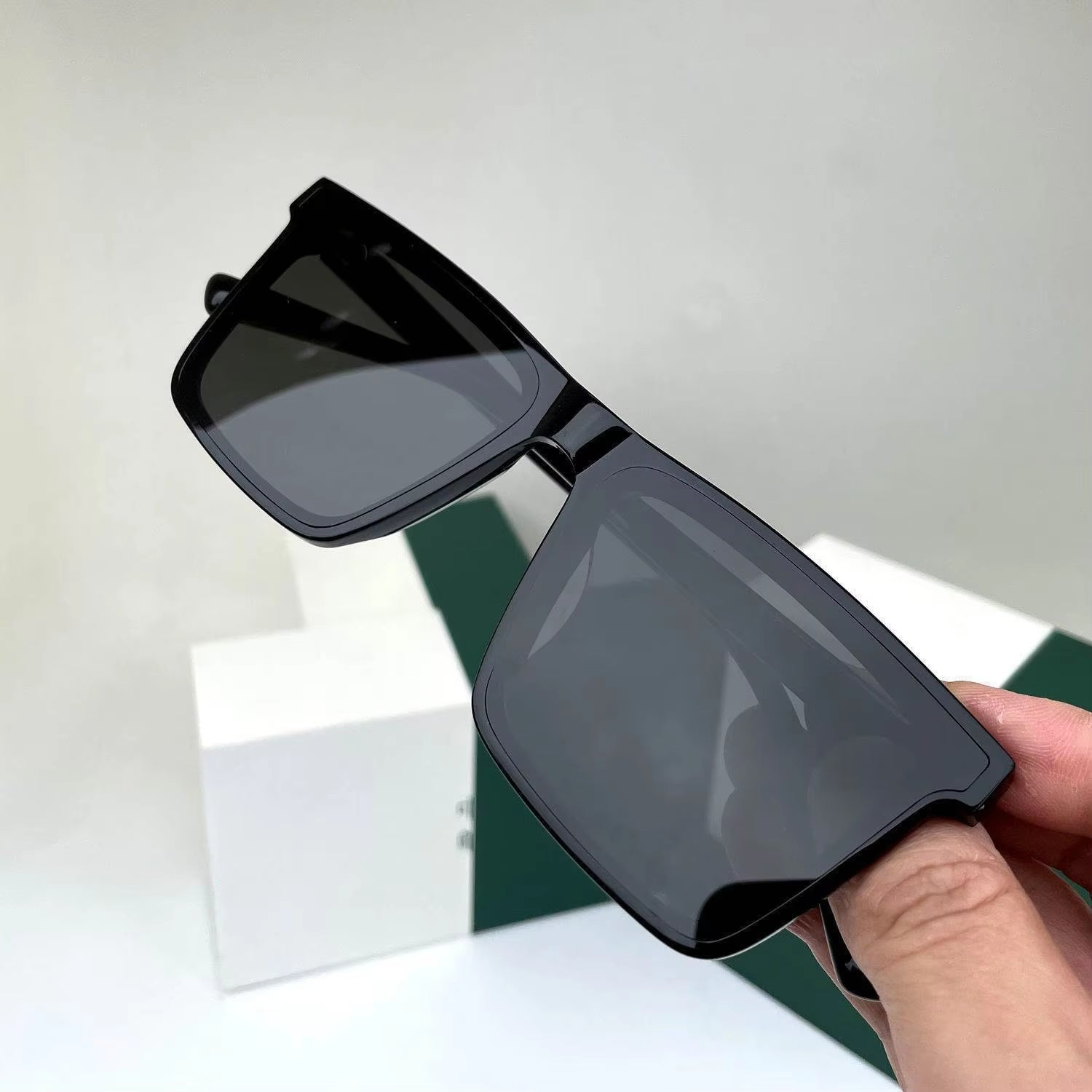 2022 New Sunglasses Men'S Driving Anti-Uv Sunglasses Concave Shape Ladies Long Frame Sunglasses Gafas De Sol Hombre