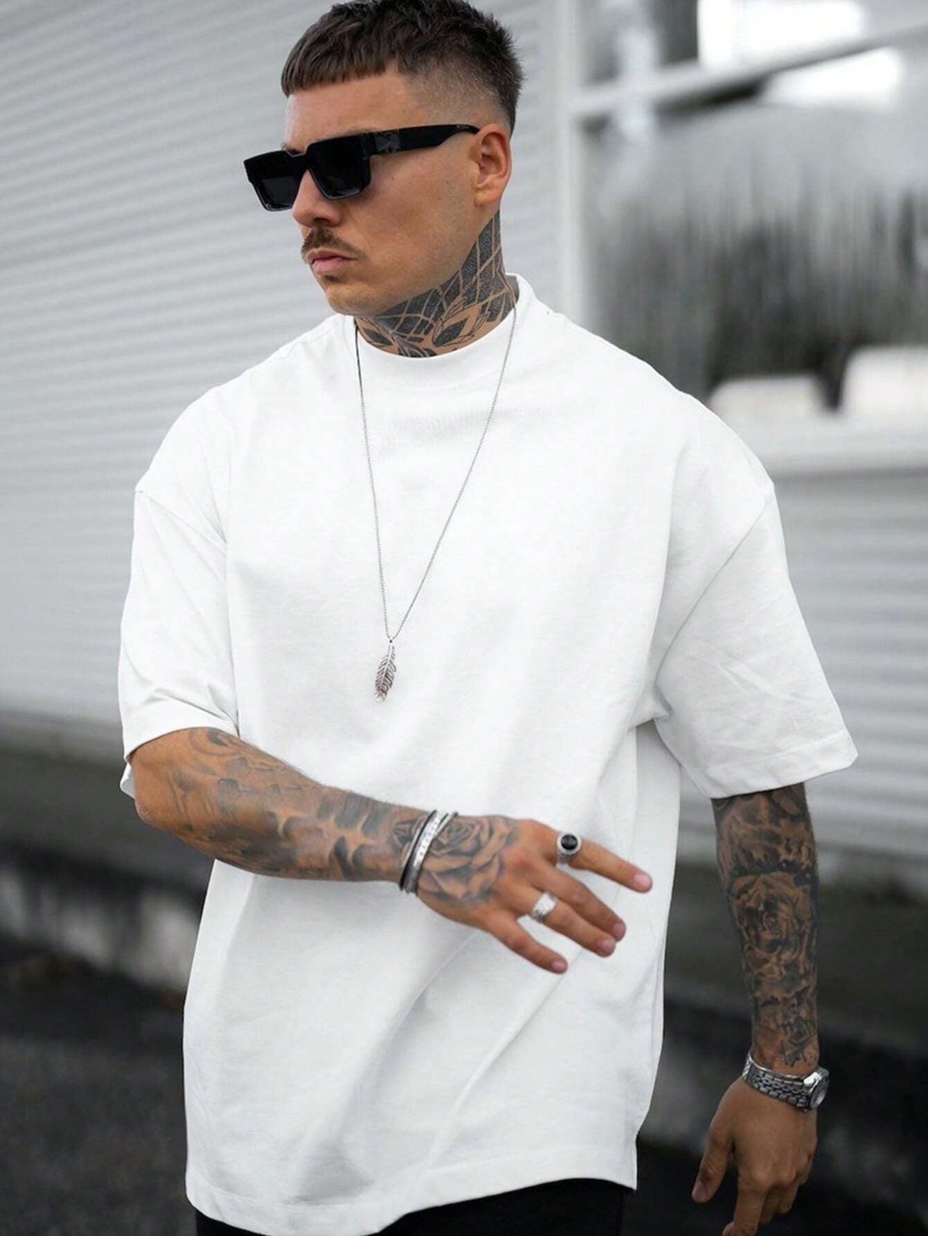 Men Slogan Graphic Tee