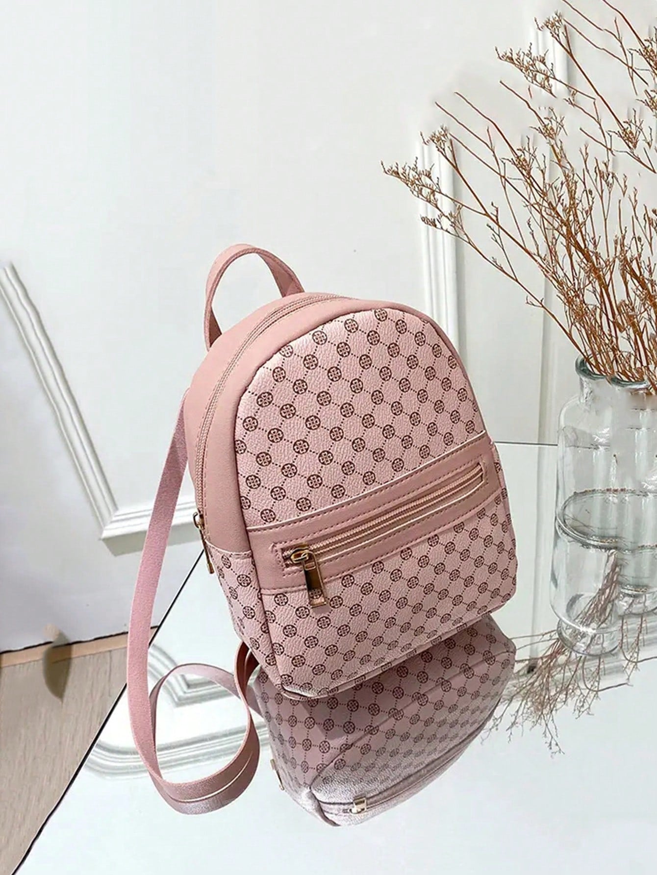 Fashionable Printed Backpack