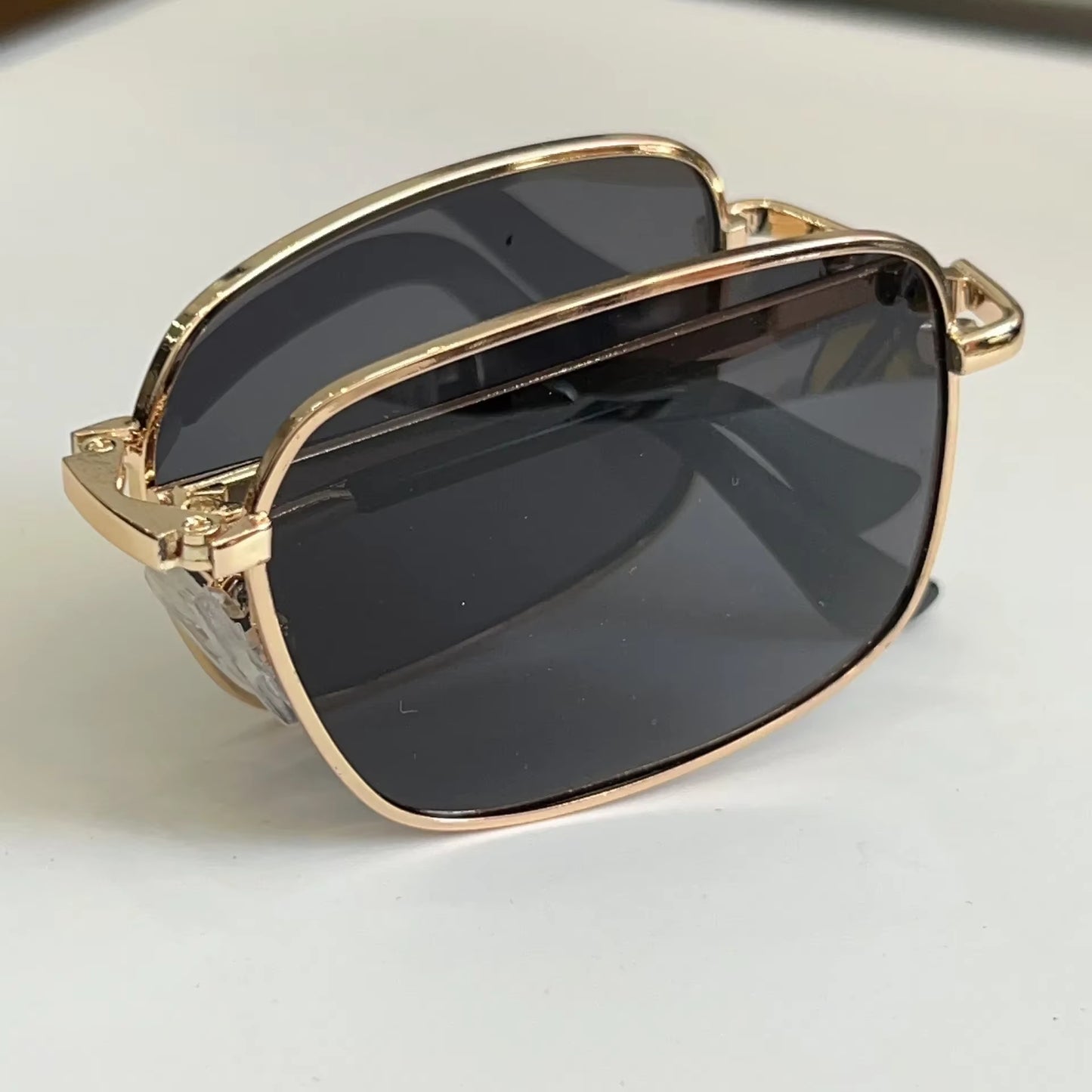 UV400 Polarized Sunglasses Man Portable Foldable Shade Windshield Avoid Flying Insects Photochromic Eyeglass Bicycle Accessories