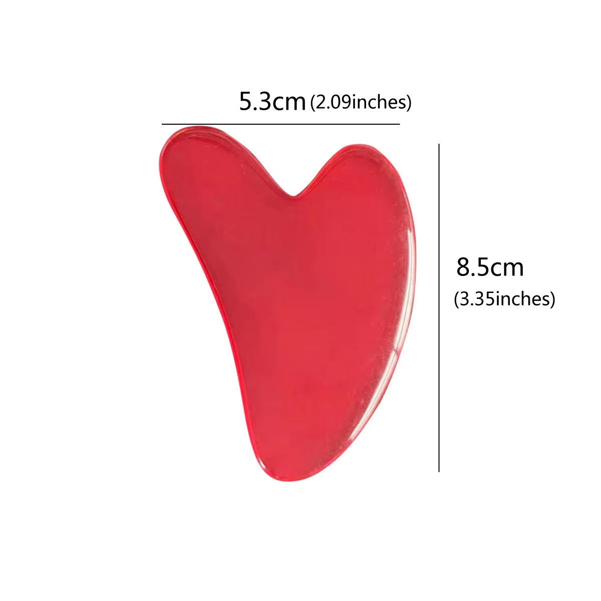 Heart Resin Gua Sha Massage Board Acupoint Beeswax Guasha Acupuncture SPA Massager Scrapers Tools for Face Neck Back Body Care